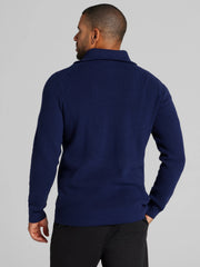 Ribbed 1/4 Zip Sweater