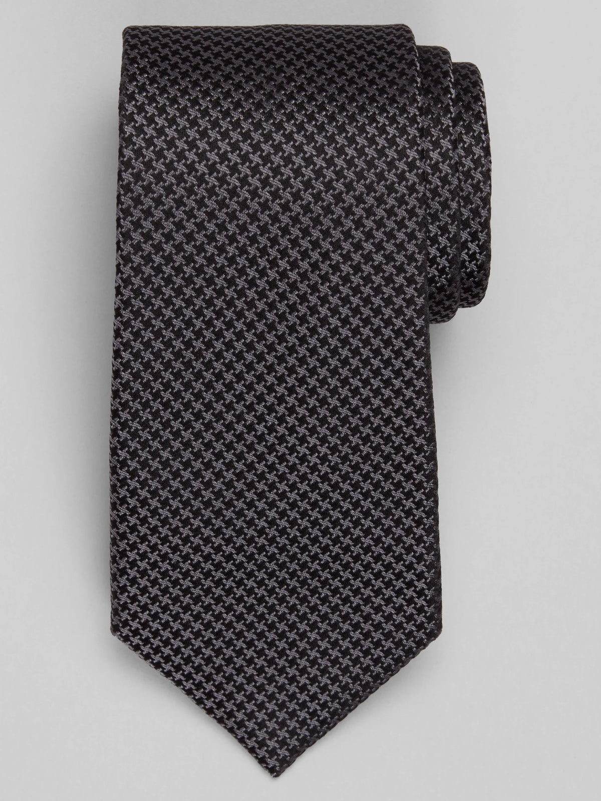 Blurred Houndstooth Tie