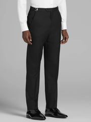 Black Satin Edged Notch Lapel Tux