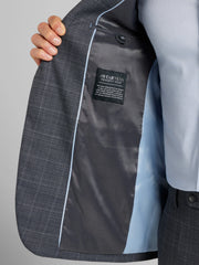 CHILLFLEX Modern Fit Windowpane Suit Jacket