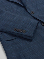 Slim Fit Plaid Suit