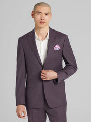 Slim Fit Grid Suit
