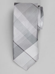 Refined Plaid Tie