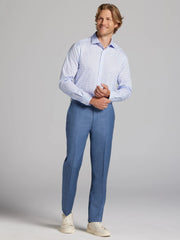 Slim Fit Tattersall Plaid Dress Shirt