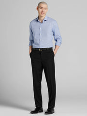 Classic Fit Solid Textured Dress Shirt