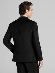 Slim Fit 100% Wool Notch Lapel Tuxedo Jacket