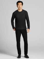 Ribbed Crewneck Sweater