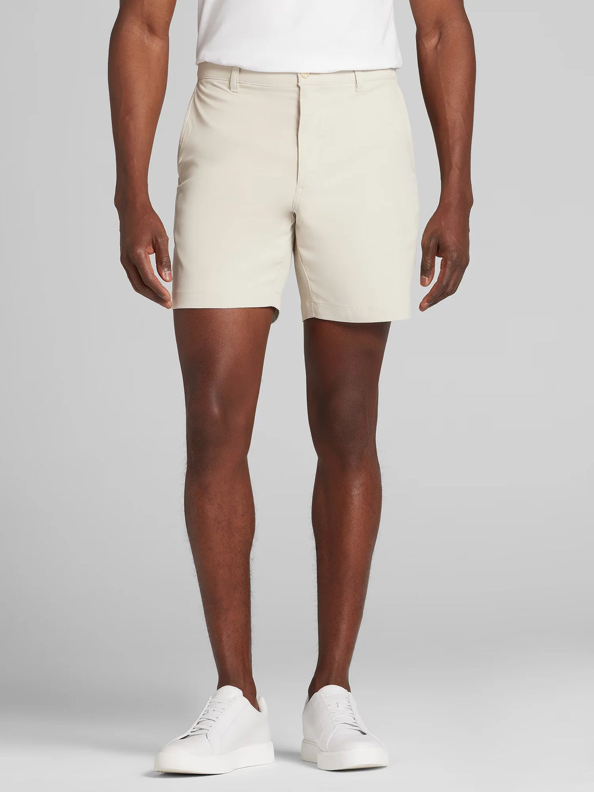 Classic Fit Active Waist Performance Stretch Golf Shorts 7"