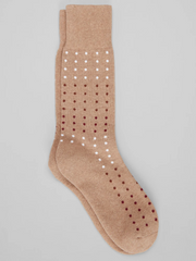 Dot Cushion Crew Socks, 1-Pair