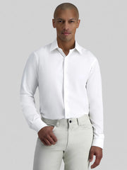 Smart Wash Slim Fit Solid Color Dress Shirt