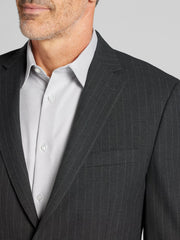 Modern Fit Stripe Suit