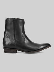 Austin Inside Zip Plain Toe Boots