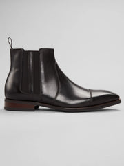 Crest Cap Toe Chelsea Boots