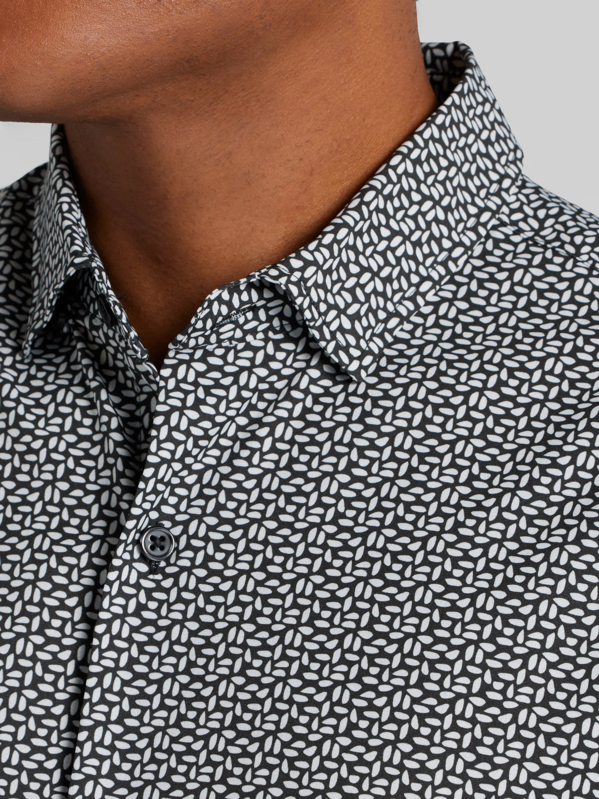 CHILLFLEX Slim Fit 4-Way Stretch Button Up Shirt