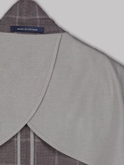 Classic Fit Premium Wool Blend Windowpane Sport Coat