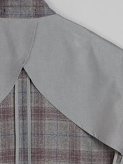 Modern Fit Wool Plaid Sport Coat