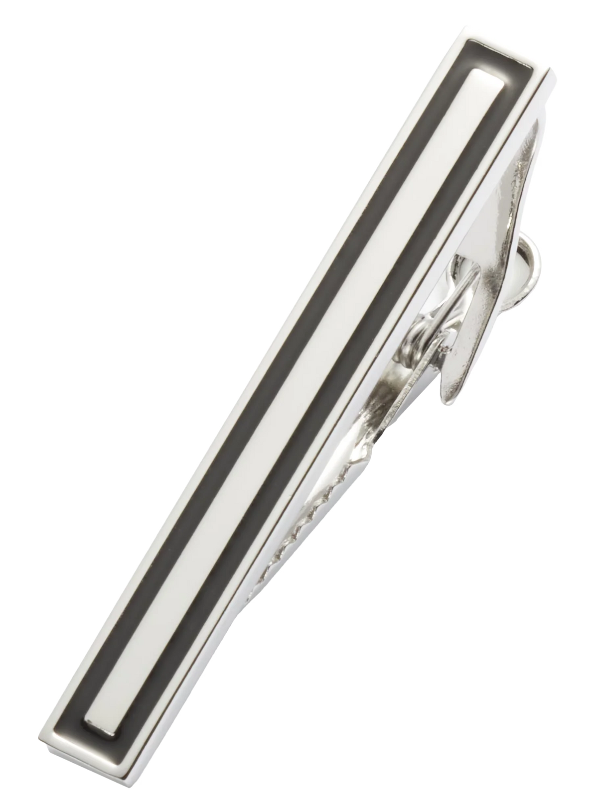 Black Rectangular Tie Bar