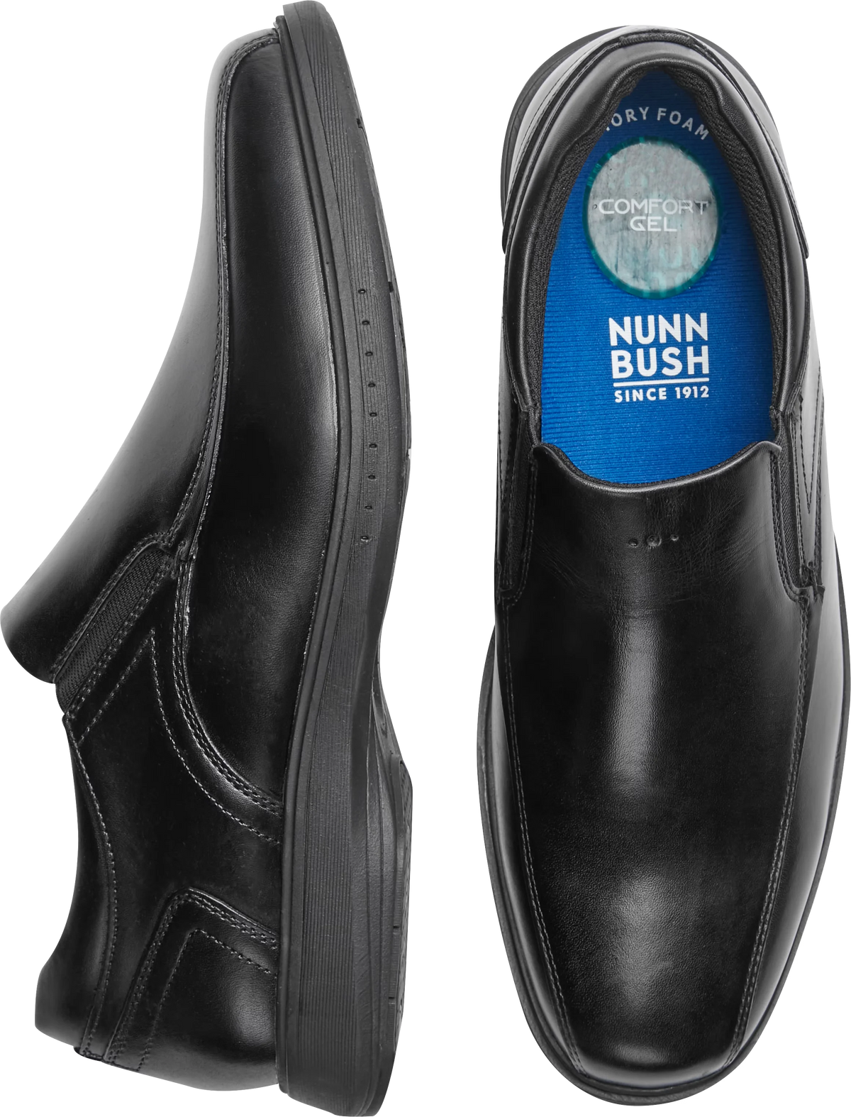 KORE PRO Leather Bicycle Toe Slip-On Loafers