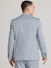 Modern Fit Houndstooth Suit