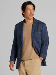 Classic Fit Windowpane Plaid Sport Coat