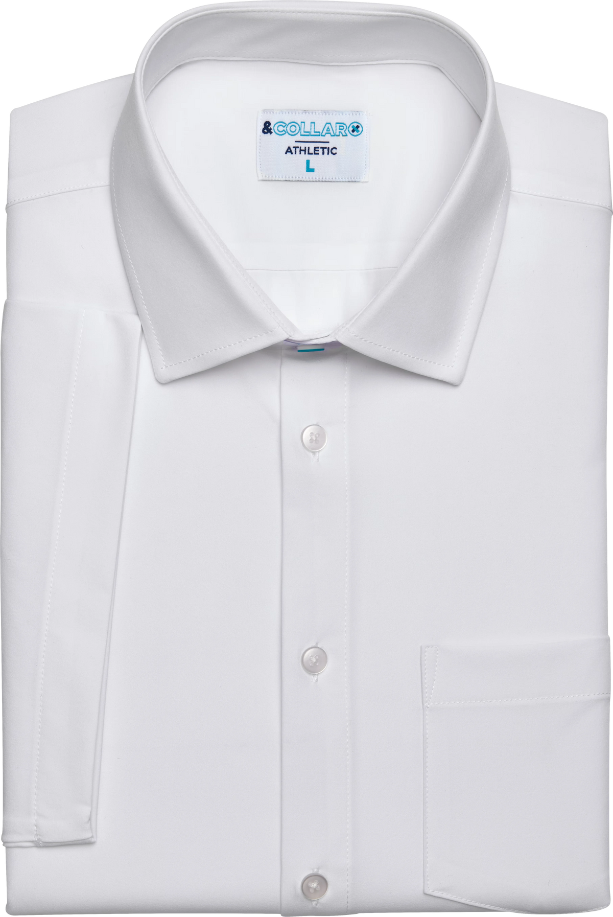 Pacific Athletic Fit Short Sleeve Dress Shirt