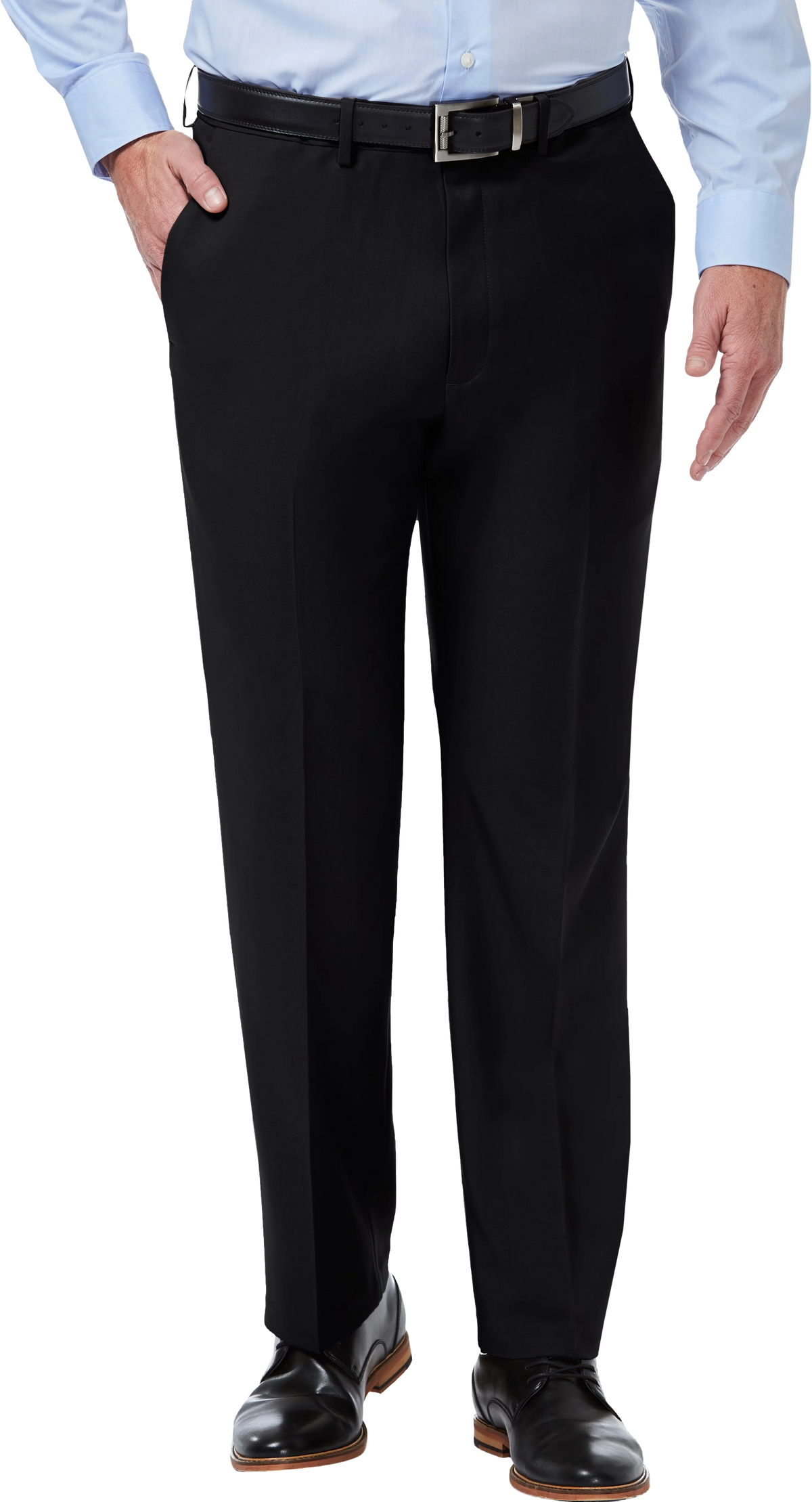 Premium Comfort Classic Fit Flat Front Dress Pant