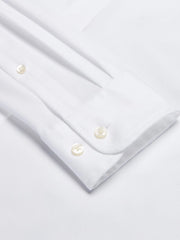 Slim Fit Covered Placket Dress Shirt