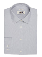 Modern Fit Performance Micro Grid Dress Shirt