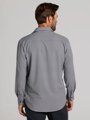 CHILLFLEX Modern Fit 4-Way Stretch Button Up Shirt