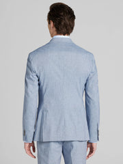 Slim Fit Stripe Suit Jacket
