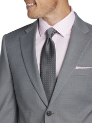 Modern Fit Premium Wool Blend Twill Suit