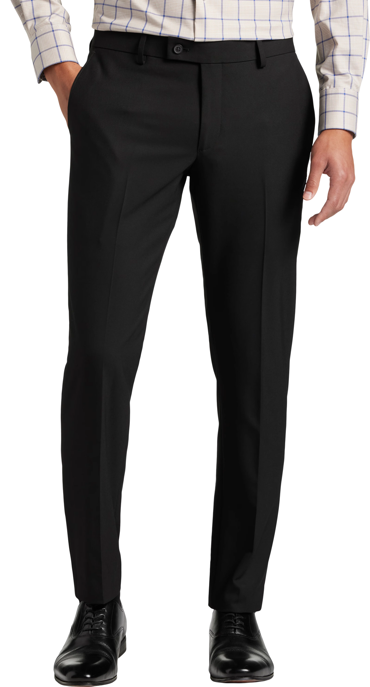 Skinny Fit 2-Way Stretch Suit Pants