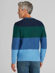 Big Stripe Crewneck Sweater