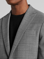 CHILLFLEX Modern Fit Windowpane Plaid Sport Coat