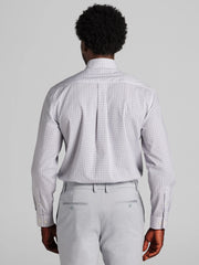 Classic Fit 100% Cotton Plaid Dress Shirt