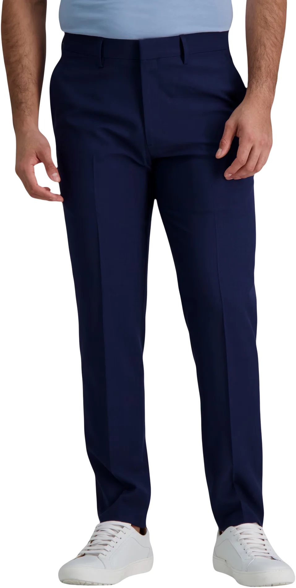 Smart Wash® Repreve® Slim Fit Flat Front Suit Pants