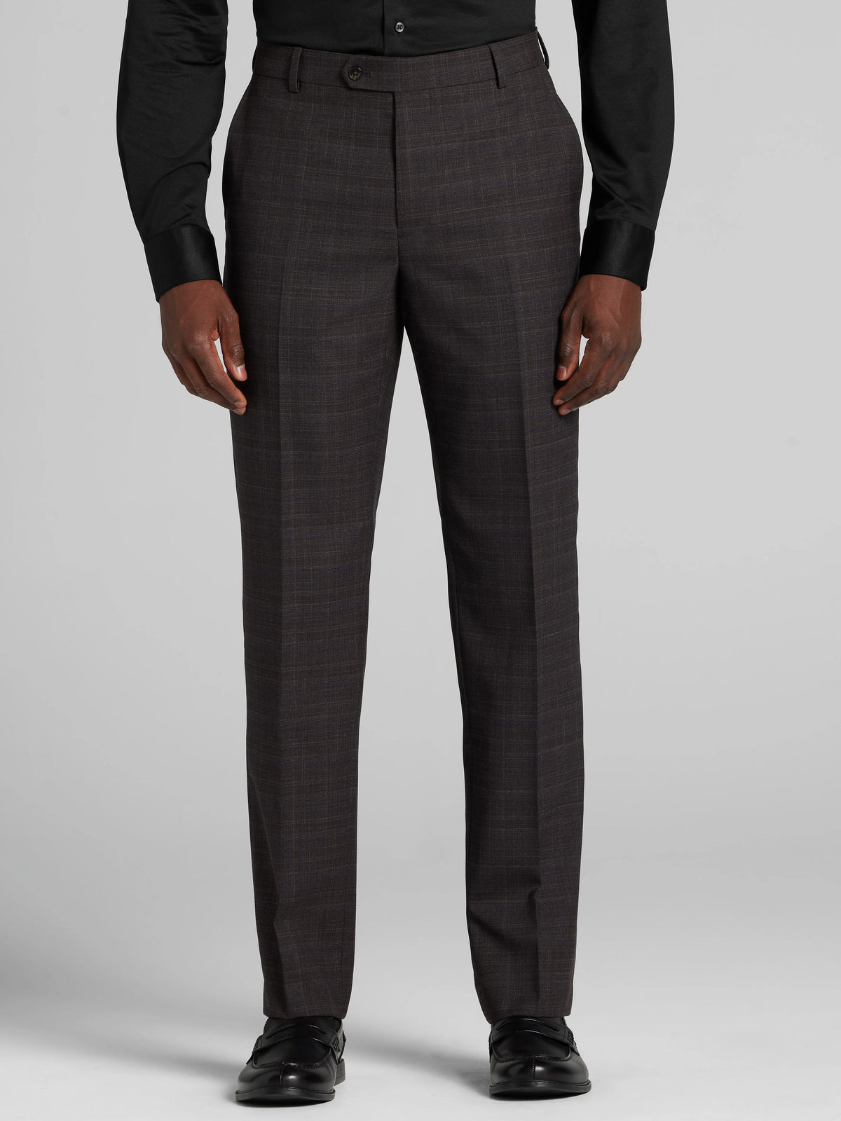 Classic Fit Check Suit Pants