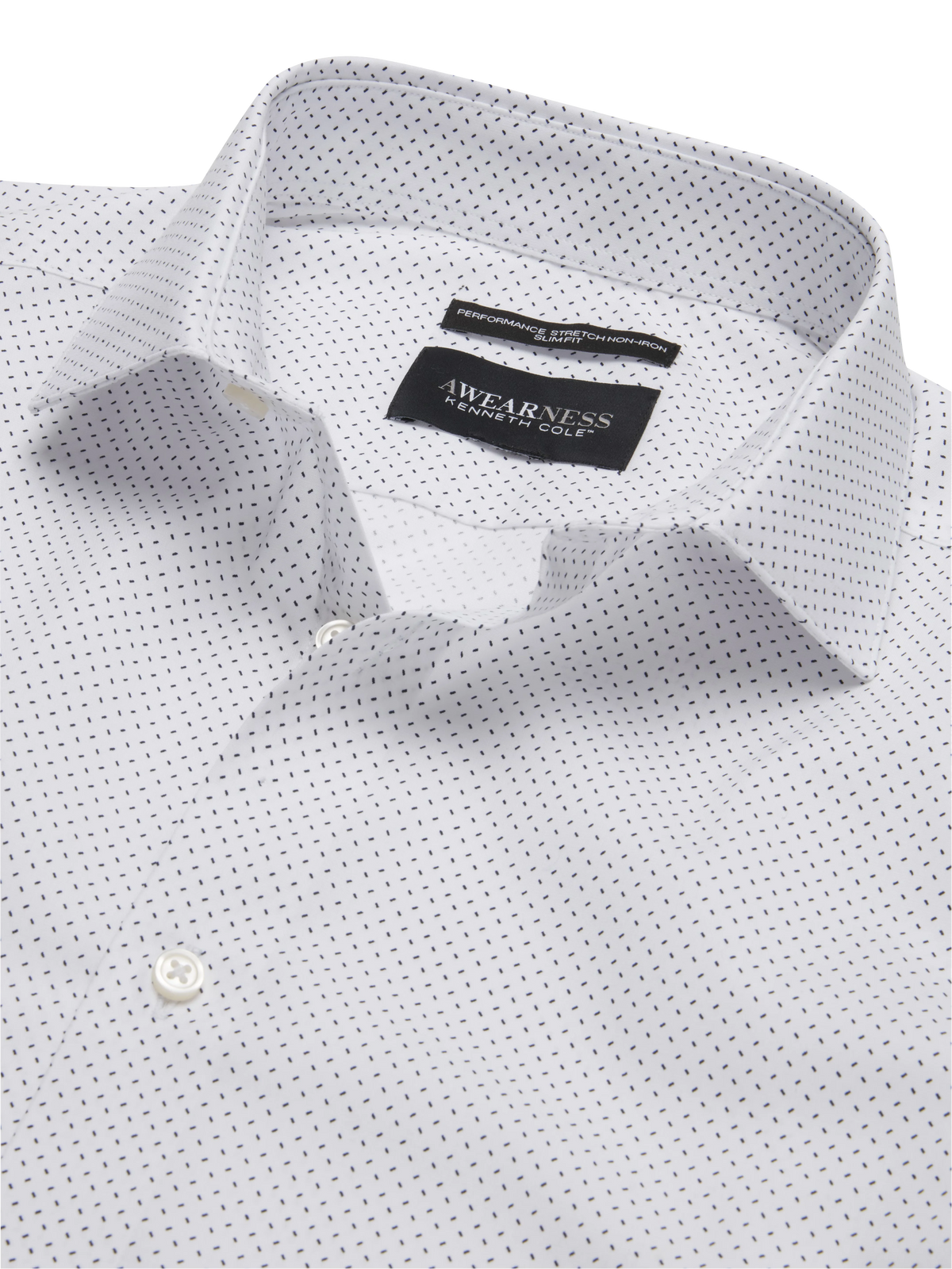 Slim Fit Ultra Performance Stretch Diamond Dress Shirt