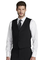 X-Fit Slim Fit Premium Wool Blend Suit Vest