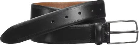 Embossed Leather Belt