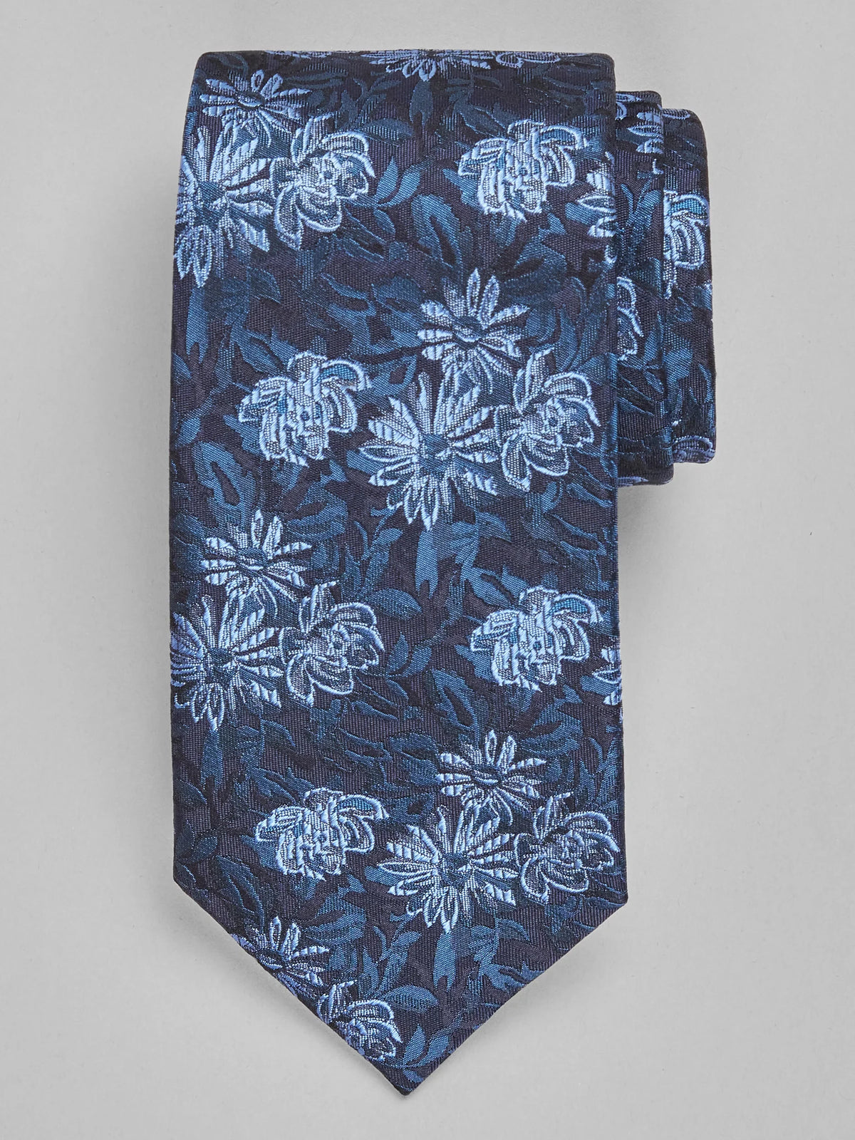 Scribbled Floral Tie