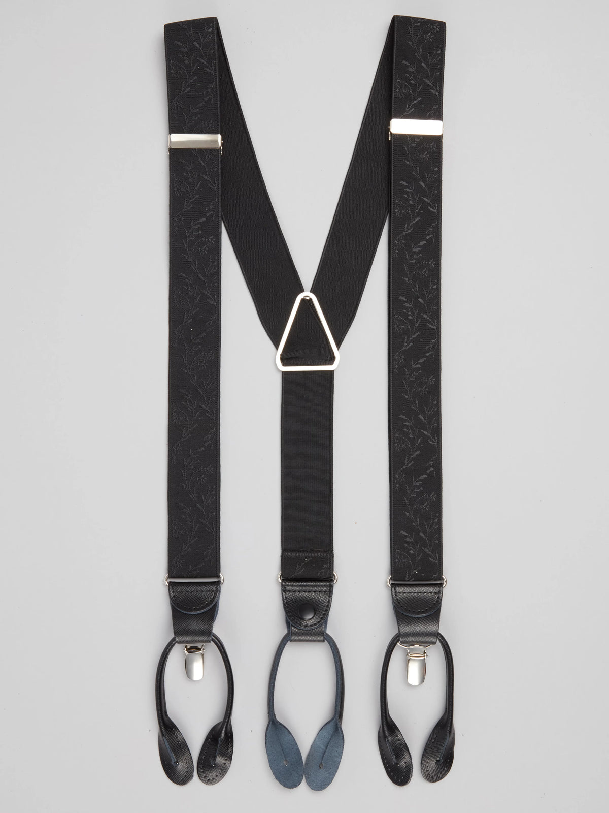 35mm Floral Convertible Suspenders