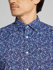 Modern Fit Button Up Shirt