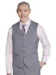 Slim Fit Premium Wool Blend Suit Vest