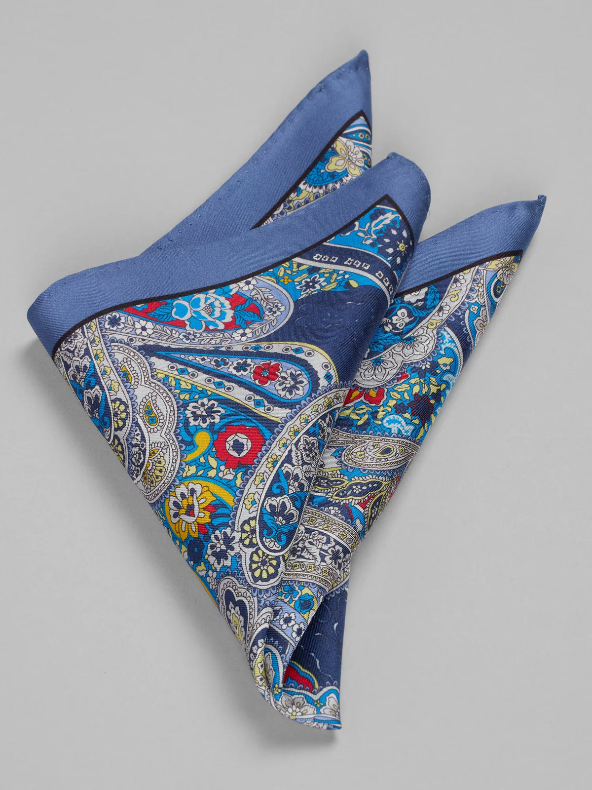 Masterful Paisley Pocket Square