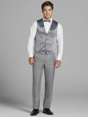 Gray Notch Lapel Suit