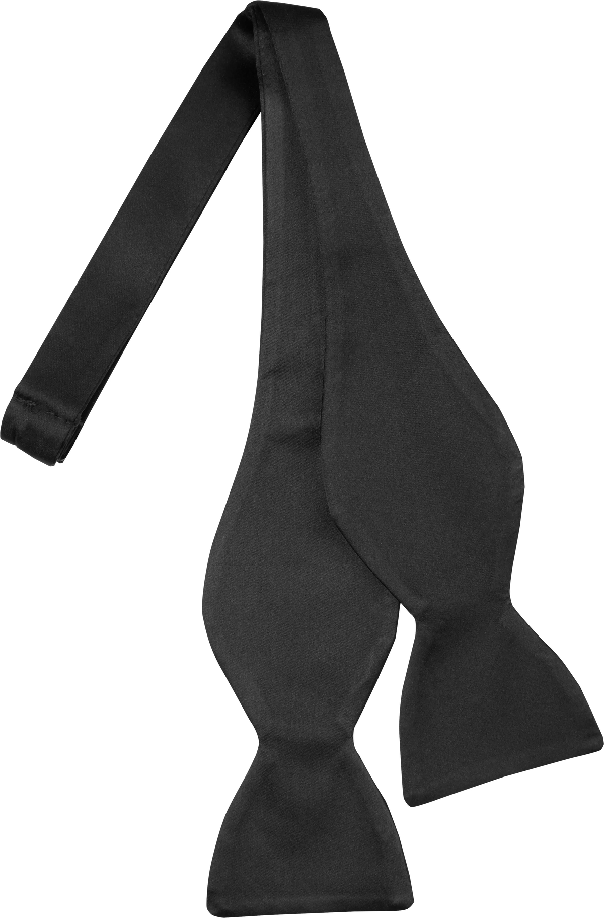 Solid Silk Self-Tie Bow Tie