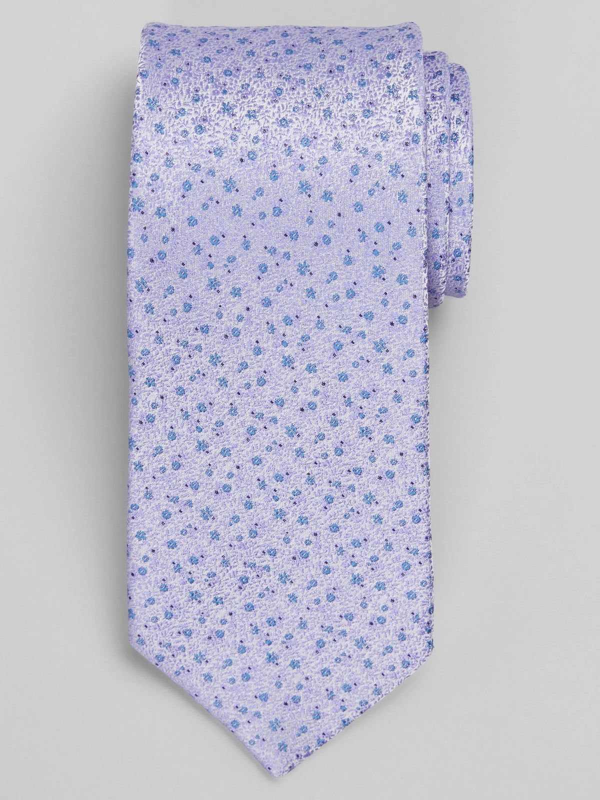 Narrow Micro Floral Tie
