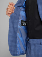 Slim Fit Plaid Suit