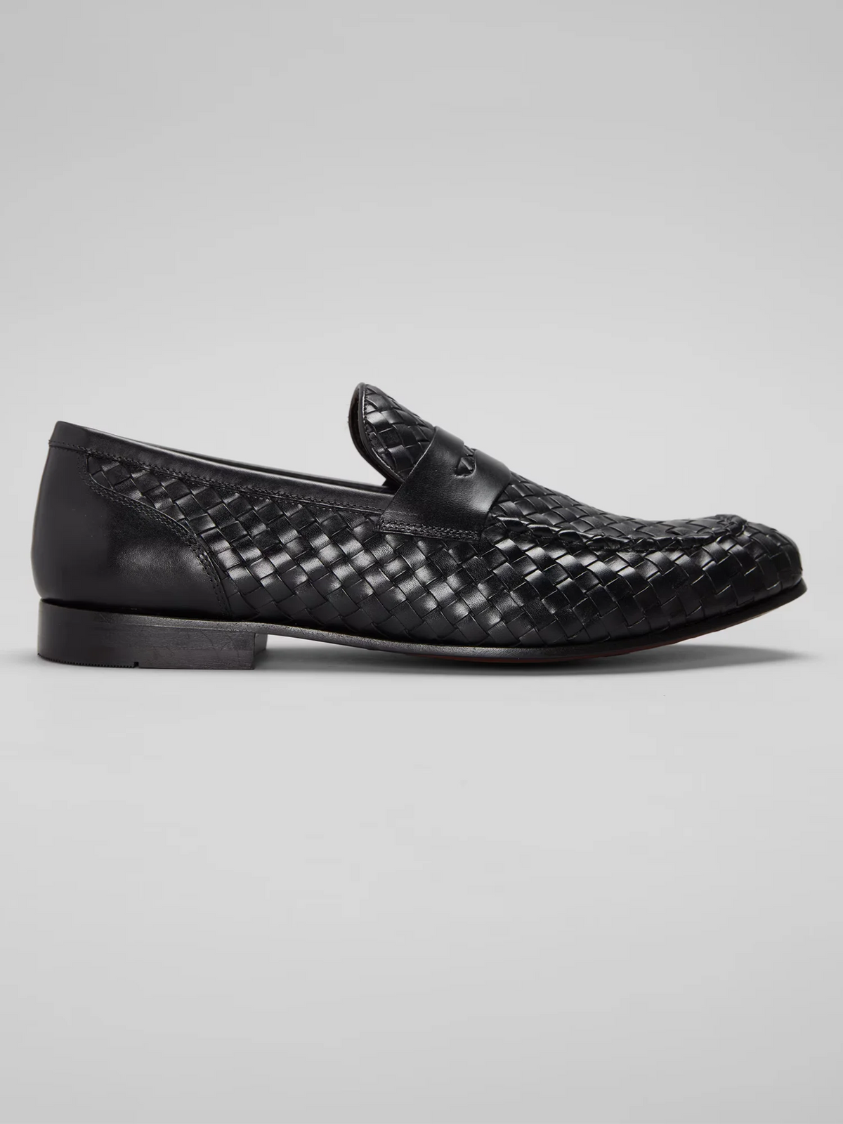 Luce Woven Penny Loafers